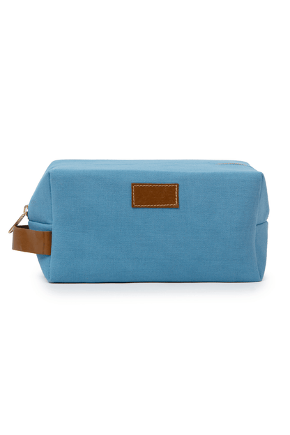 Canvas Box Organizer Pouch - Blue