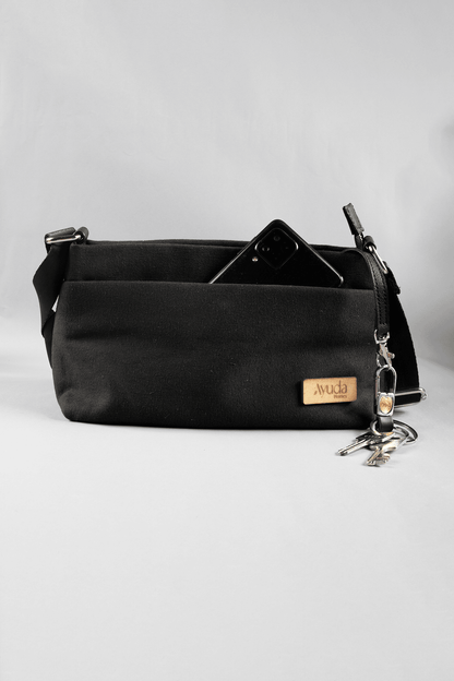 Odyssey Cross Body Sling Bag - Black