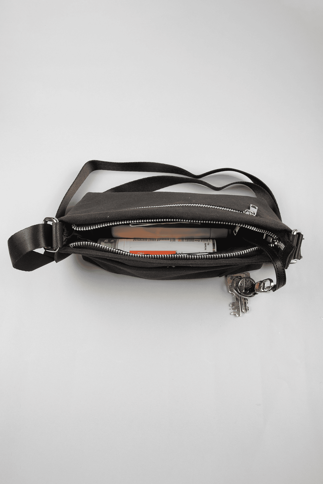 Odyssey Cross Body Sling Bag - Black