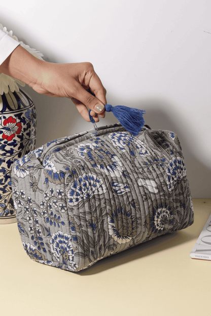 Bloom Quilted Pouch | Quilted pouch | Ayuda Homes