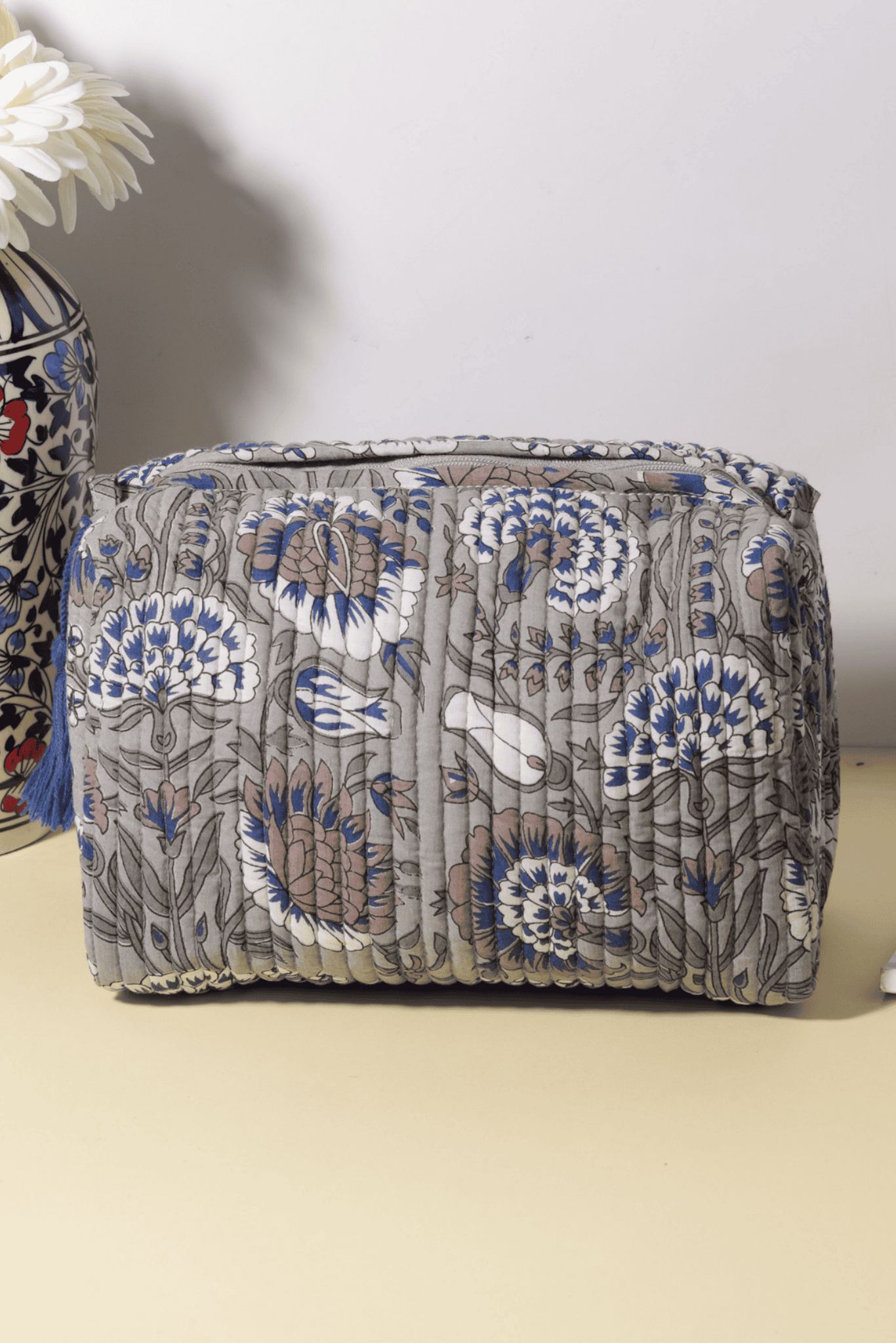 Bloom Quilted Pouch | Quilted pouch | Ayuda Homes