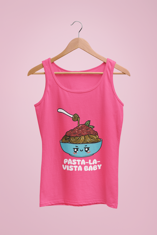 Women's Tank Top: Pasta-La-Vista - Ayuda Homes