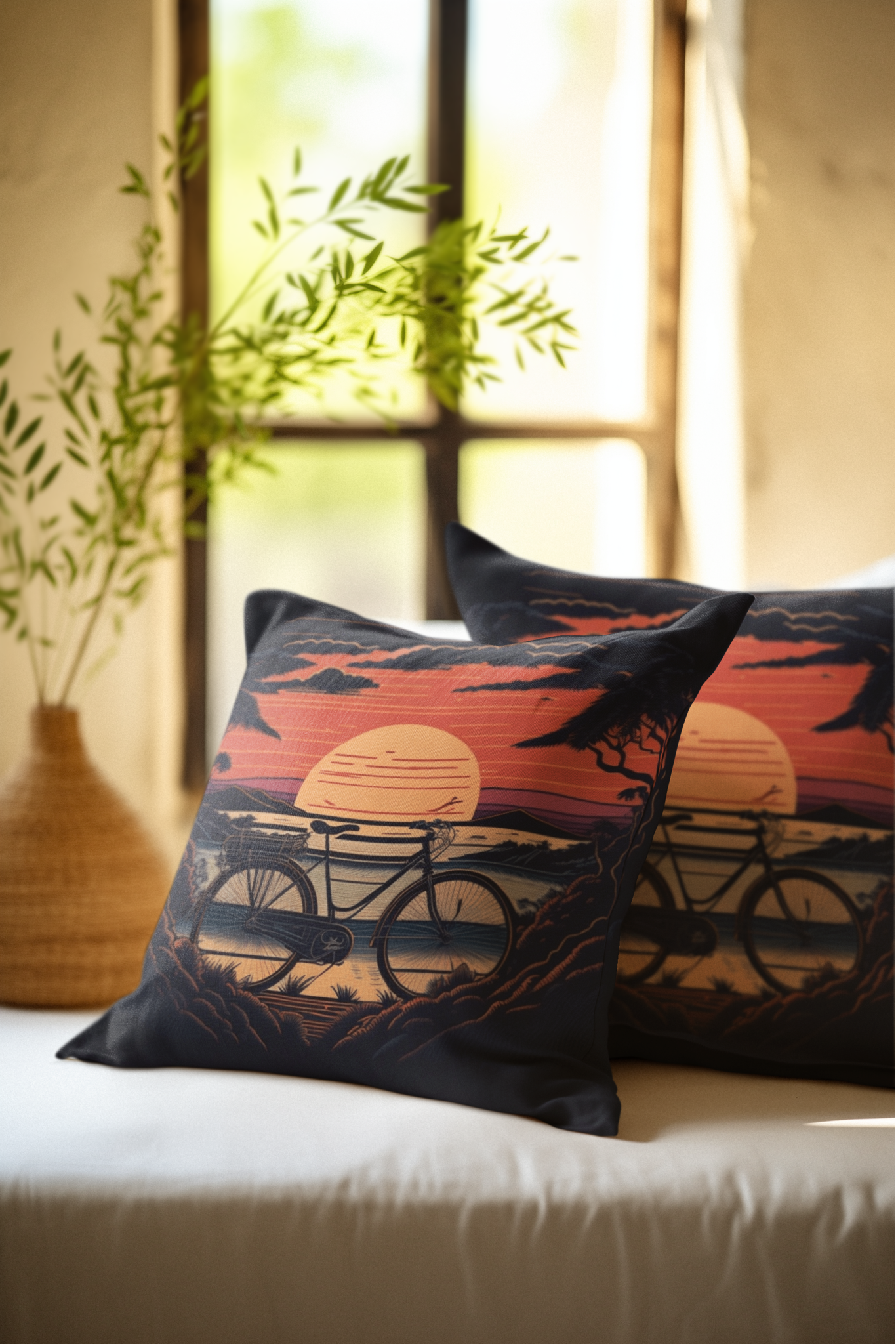 Sunset Horizon Cushion Cover - Printed - Ayuda Homes