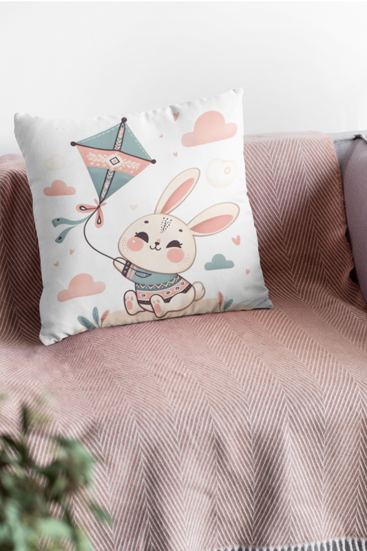 Bunny Kids Cushion Cover - Printed - Ayuda Homes