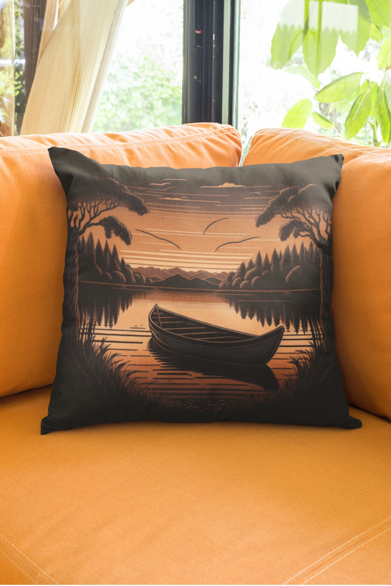 Riverside Retreat Cushion Cover - Printed - Ayuda Homes