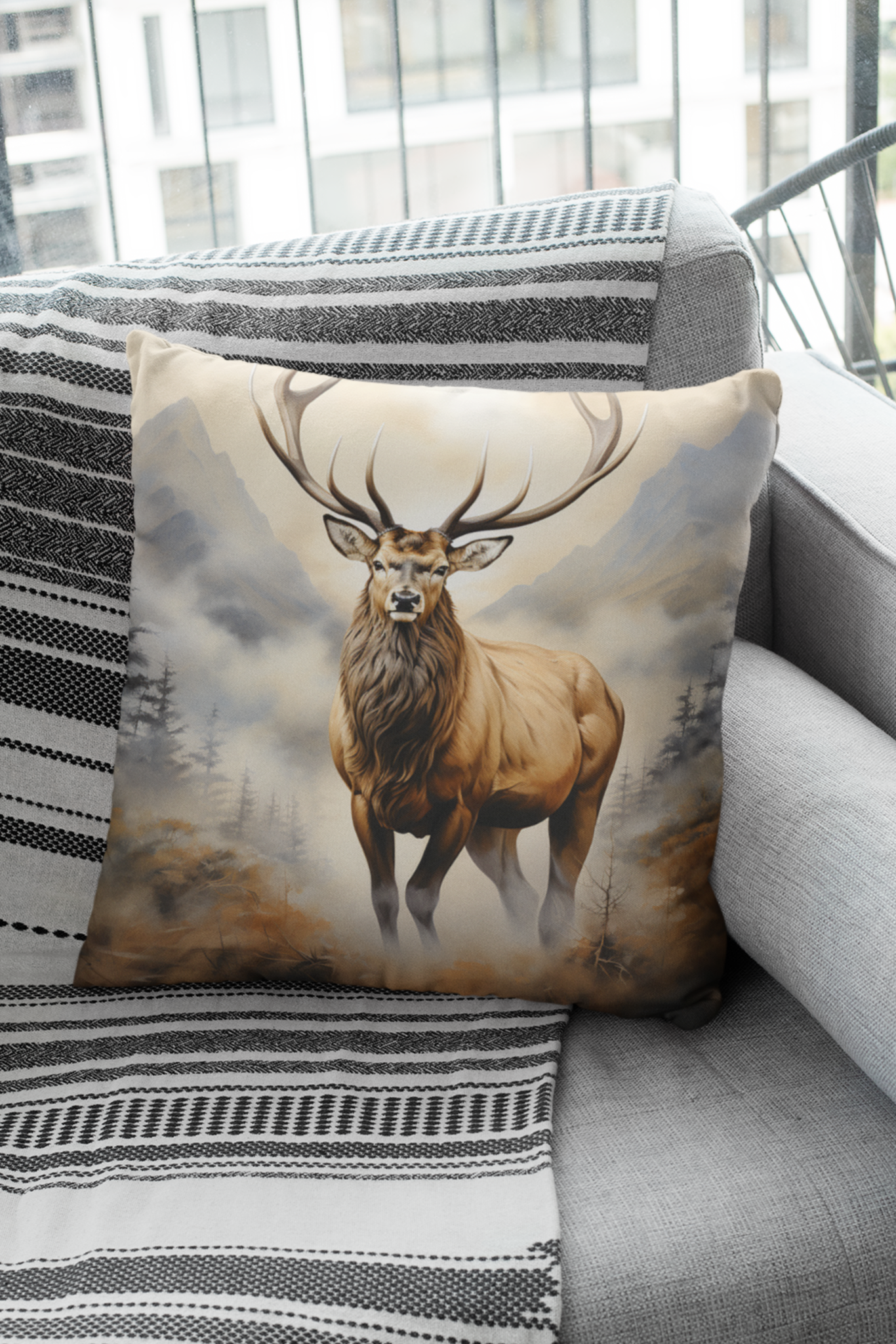 Woodland Retreat Cushion Cover - Printed - Ayuda Homes