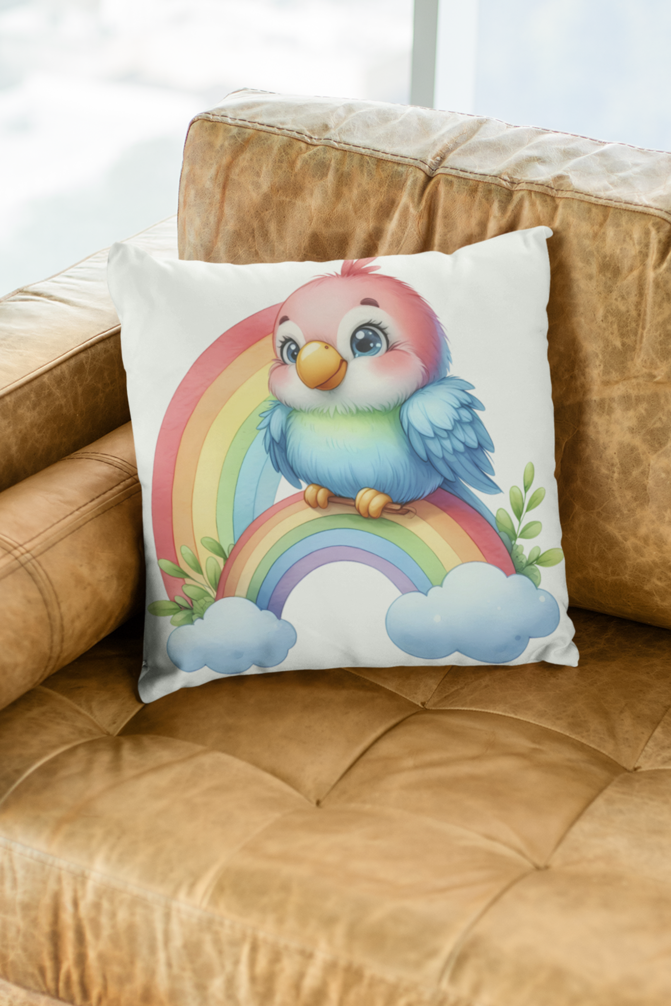 Kakapo Kids Cushion Cover - Printed - Ayuda Homes